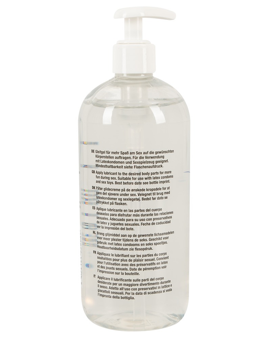 Just Glide – Lubricante Base Agua (500ml)