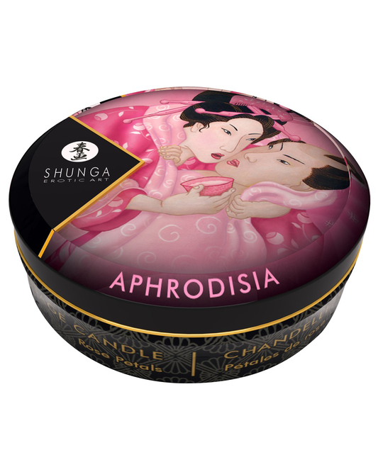 Shunga Mini Vela de Masaje – Roses (30 ml)