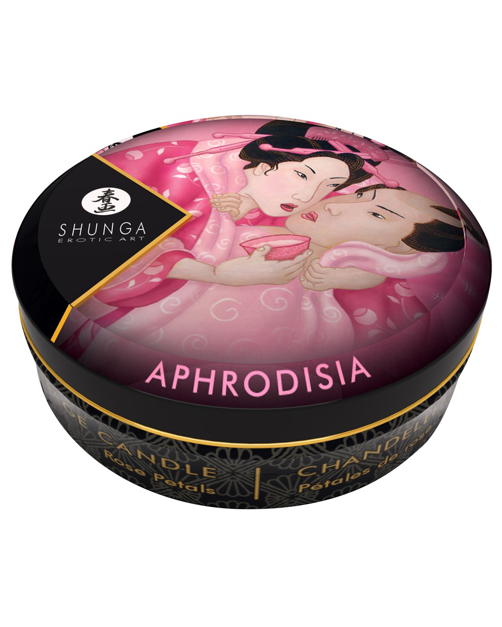 Shunga Mini Vela de Masaje – Roses (30 ml)