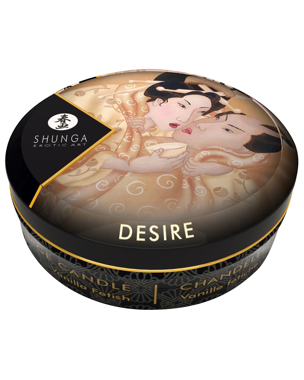 Shunga Mini Vela de Masaje – Vanilla (30 ml)