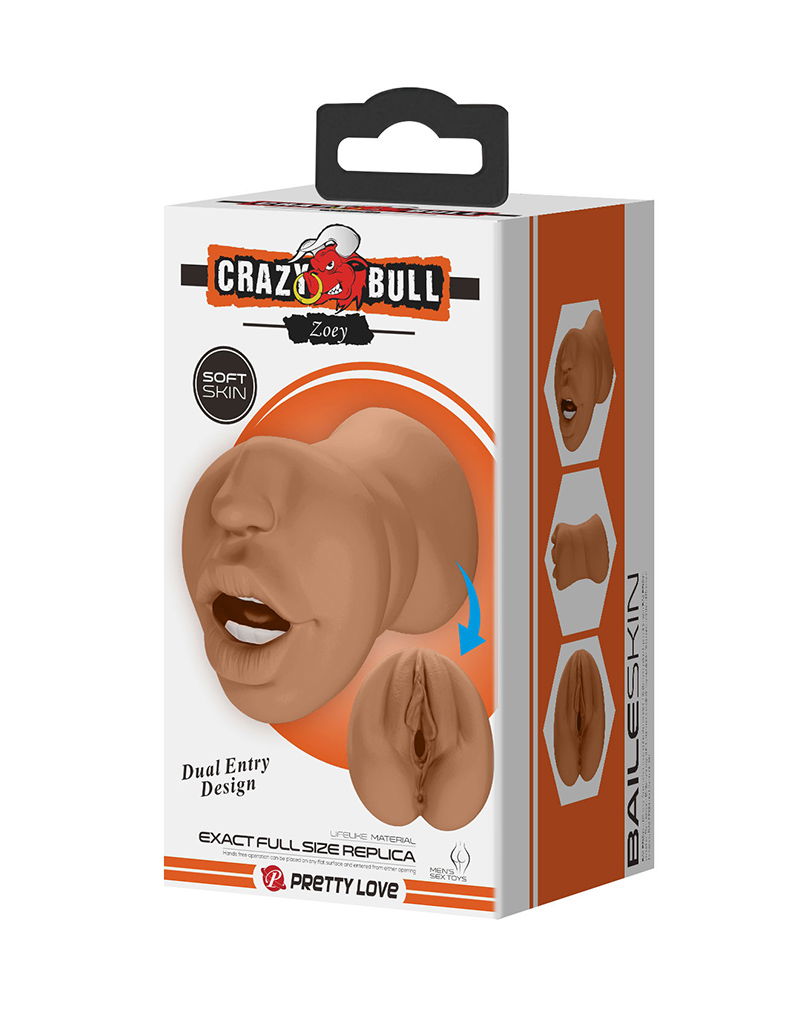 Crazy Bull – Zoey Premium Dual Channel Masturbator für Männer