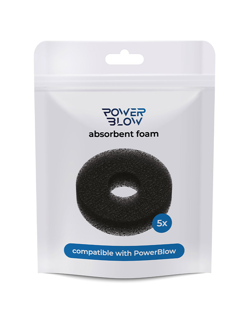 KIIROO - Powerblow Absorbent Foam 5 Pack -