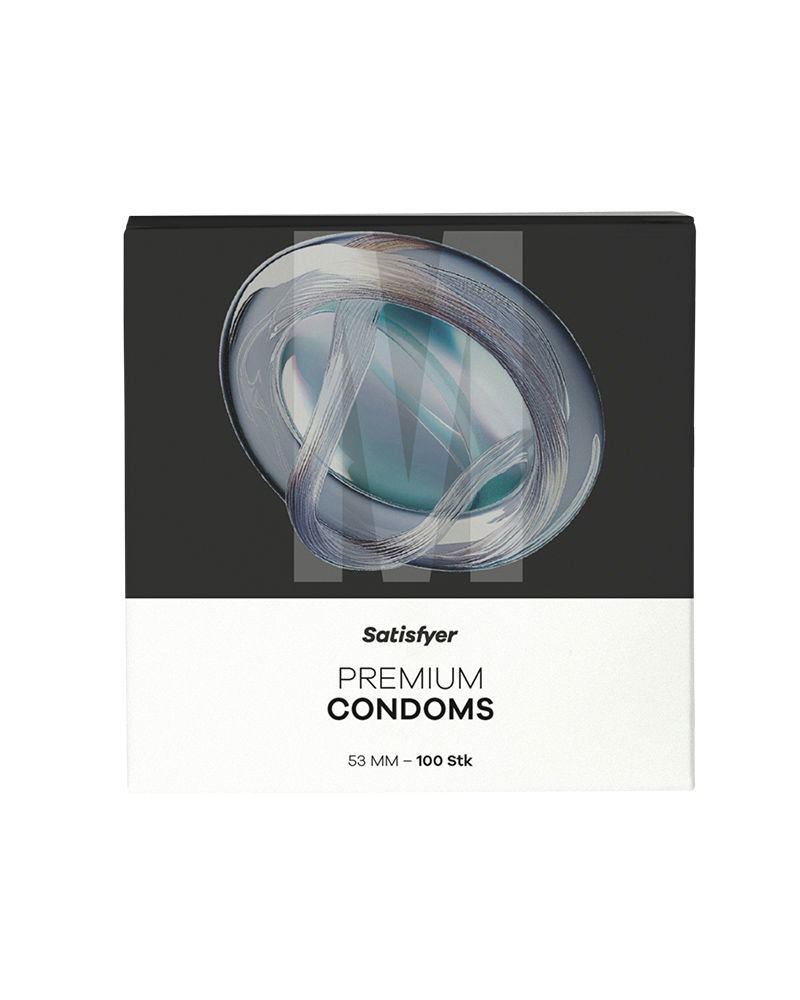 Satisfyer – Kondome Größe 53 (M) – 100 Stück