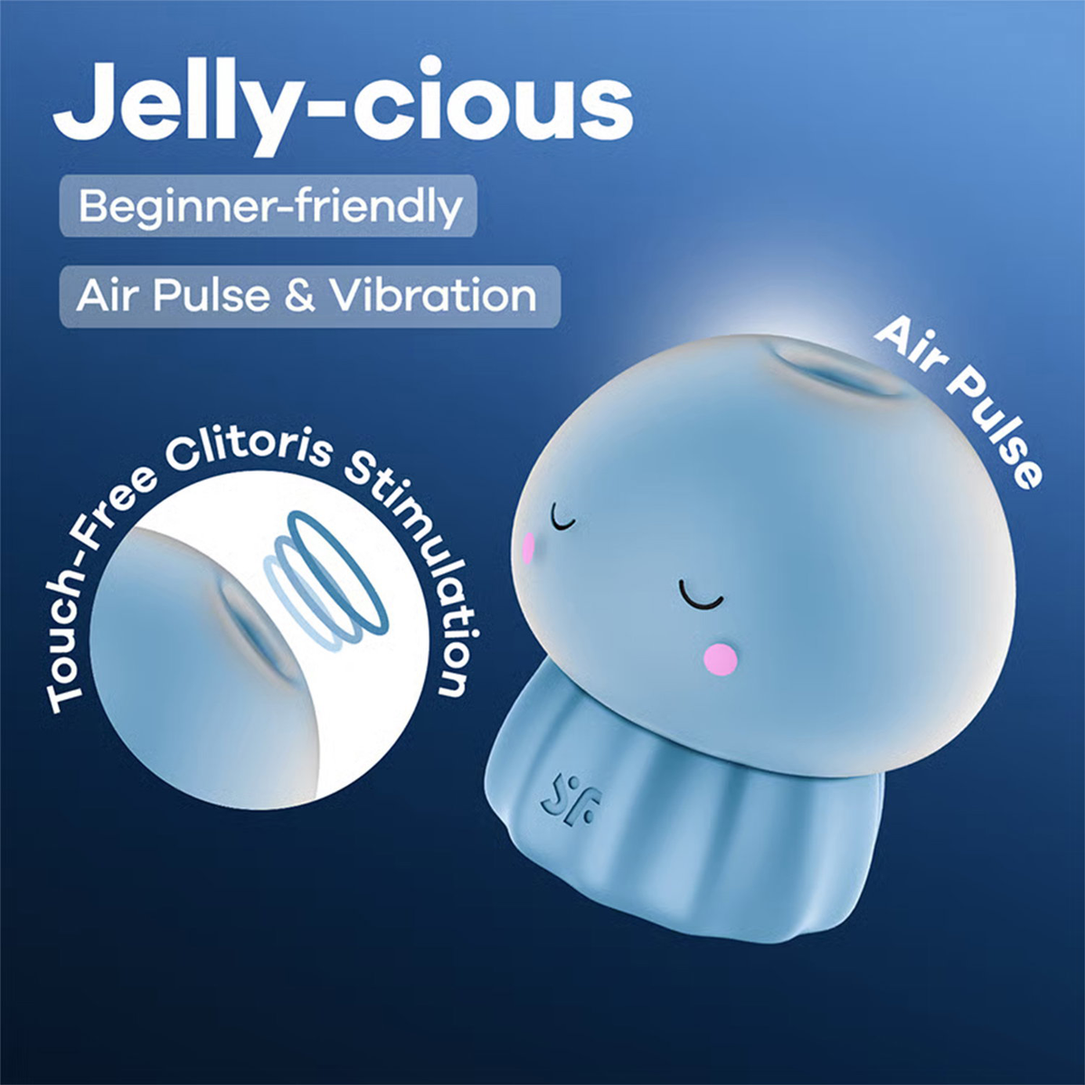 Satisfyer – Jelly-cious - Blue
