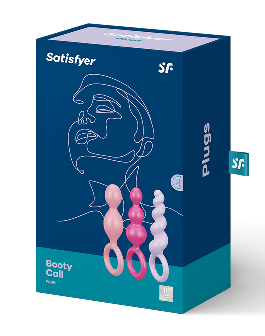 Satisfyer Booty Call Coloured (Set de 3)