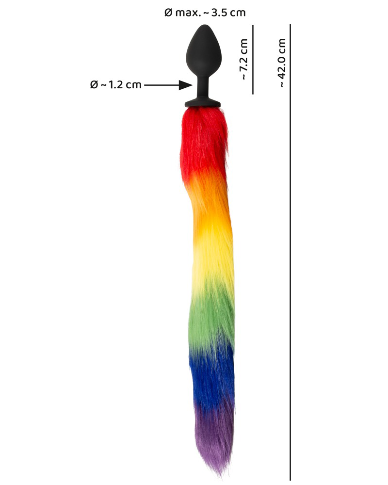 Fluffy Tail Rainbow
