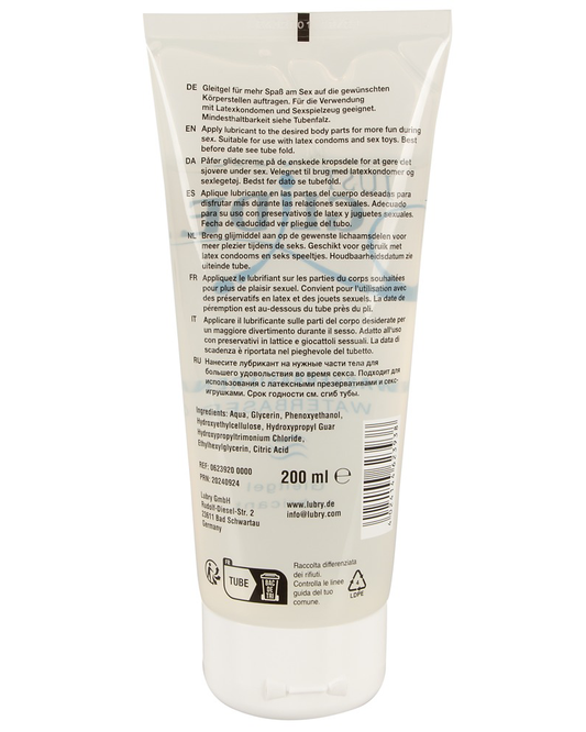 Just Glide – Lubricante Base Agua (200ml)