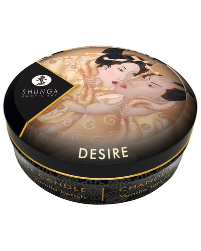 Shunga Mini Vela de Masaje – Vanilla (30 ml)