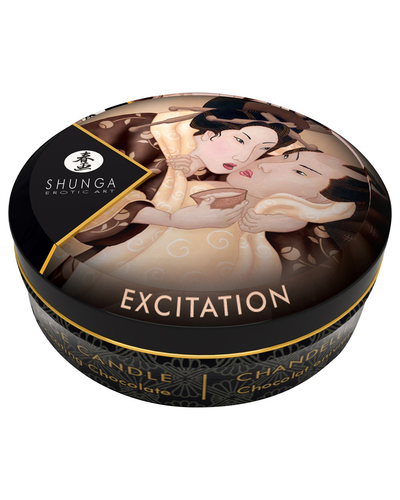 Shunga Mini Vela de Masaje – Intoxicating Chocolate (30 ml)