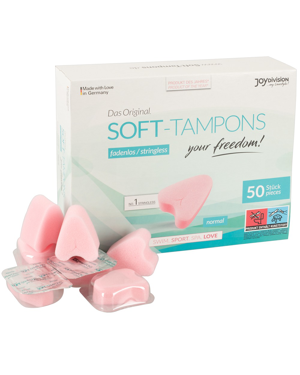 Soft-Tampons Normal  (50 unidades)