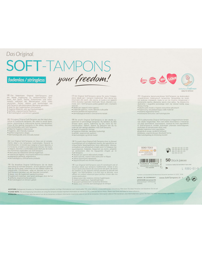 Soft-Tampons Normal  (50 unidades)