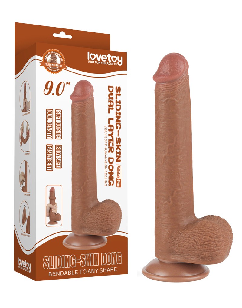 LoveToy - Skin-Dildo 22 cm