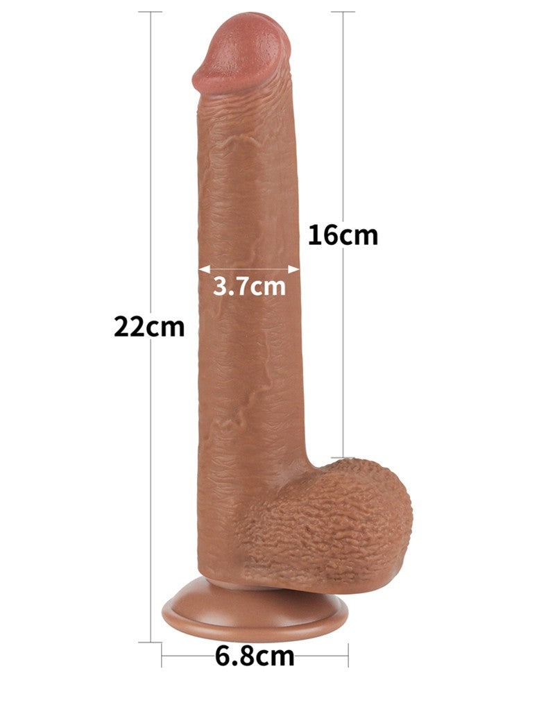 LoveToy - Skin-Dildo 22 cm