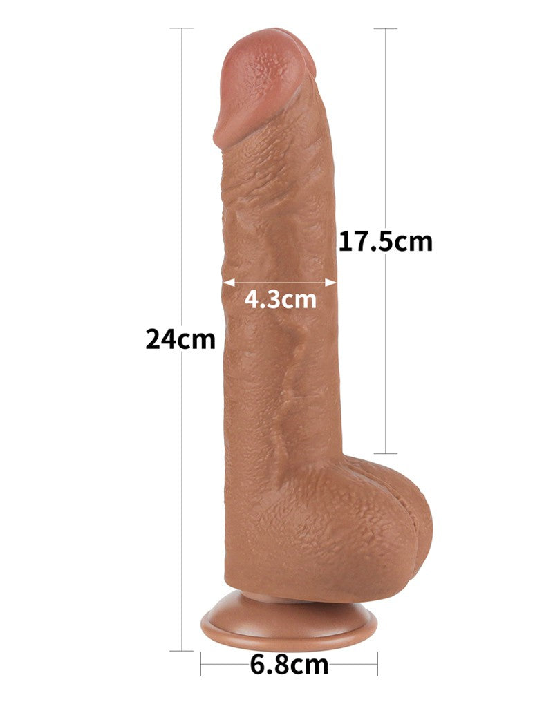 LoveToy - Skin-Dildo 24 cm