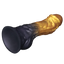 LoveToy Inflatable Dual-Density Dildo – Customizable Size & Firmness 20 cm
