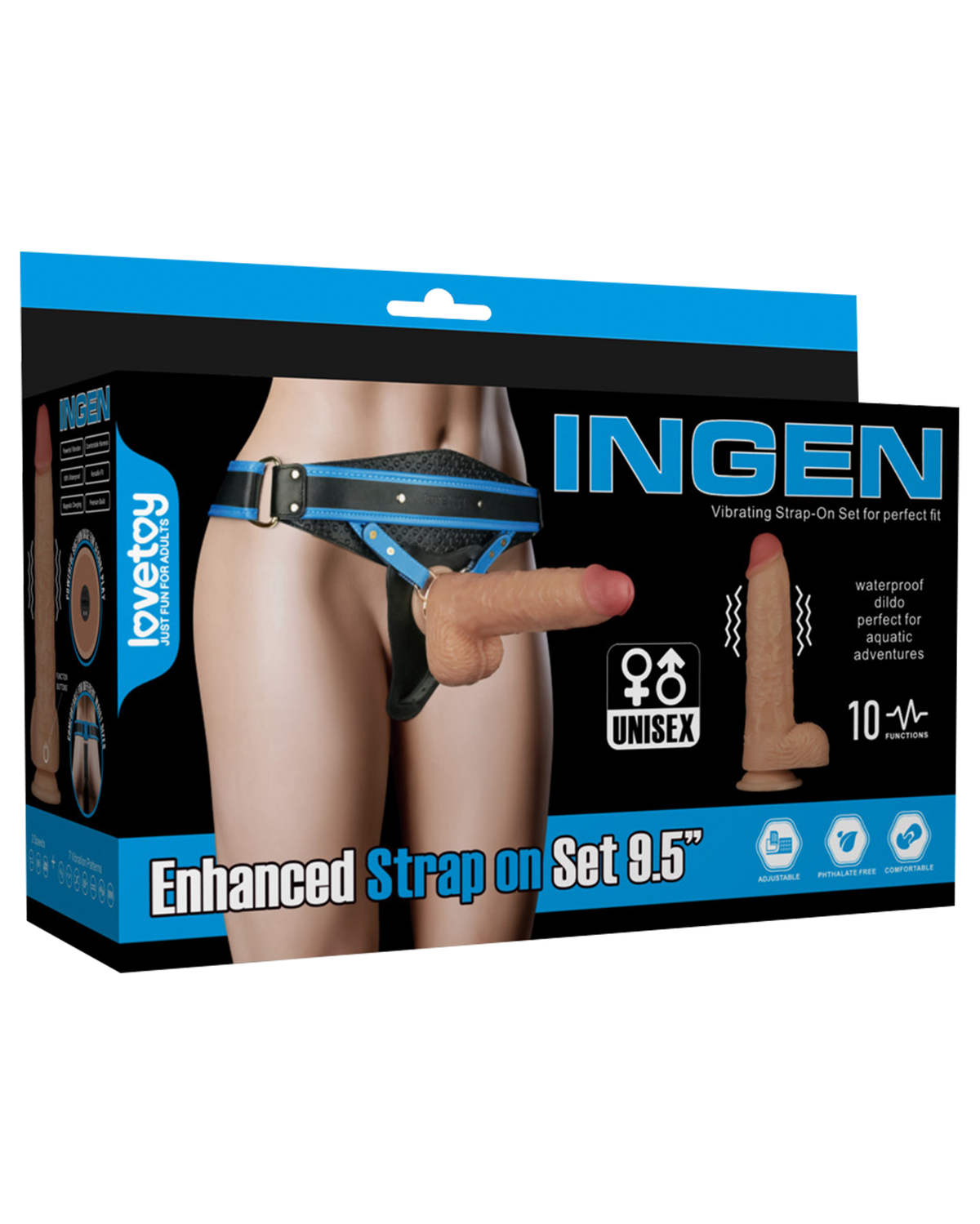 LoveToy - Ingen - 9,5" / 24 cm