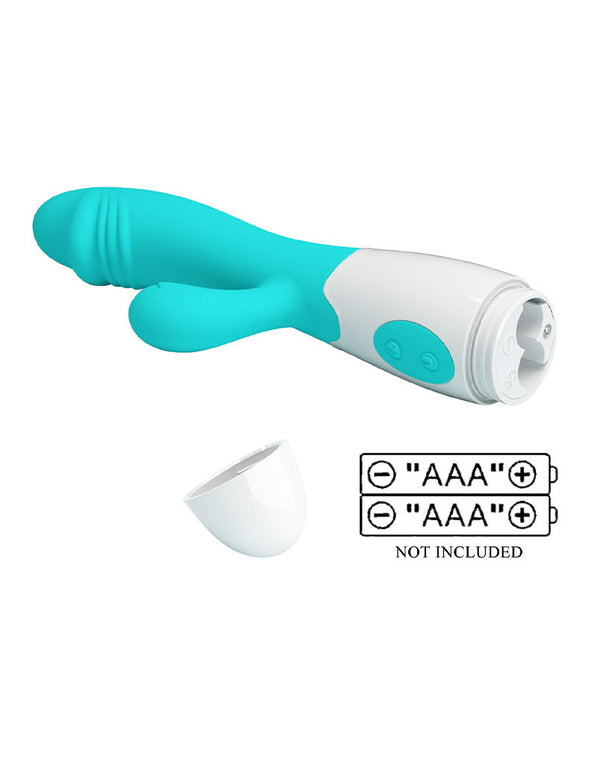 Pretty Love – Snappy – Vibrador Rabbit de Punto G – Verde