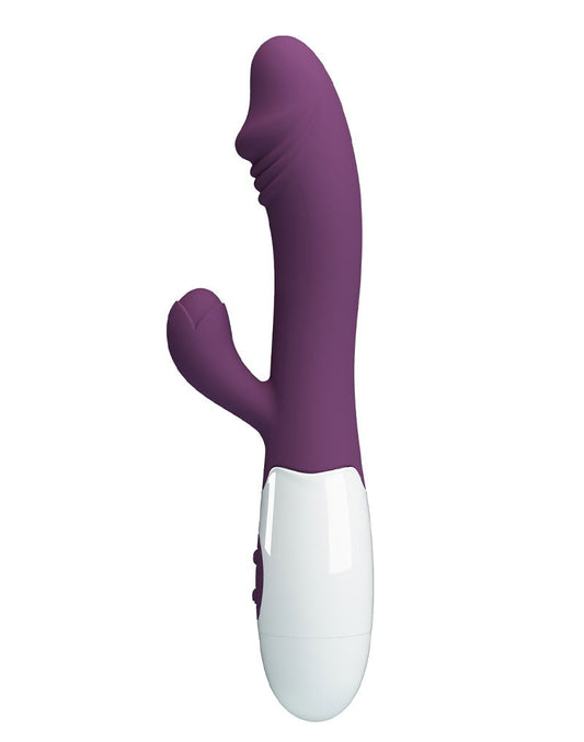 Pretty Love – Snappy Vibrador Rabbit para Punto G (Lila Intenso)