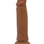 Pretty Love Quentin – Dildo Realista Deslizante 18,4 cm (Marrón)