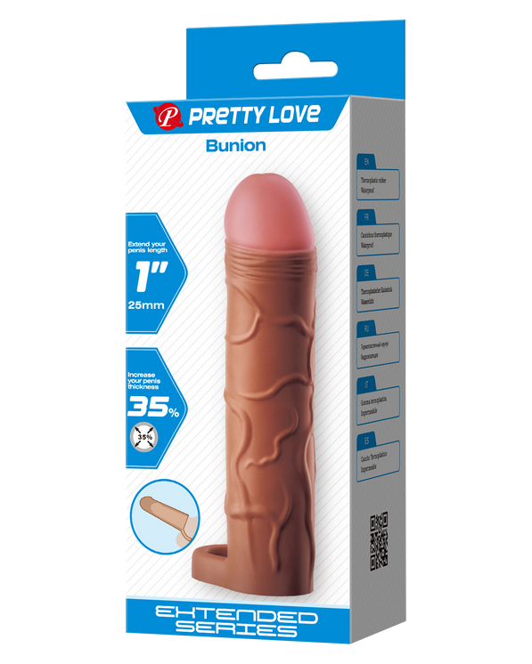 Pretty Love – Bunion Anillo para Pene con Funda Extensora