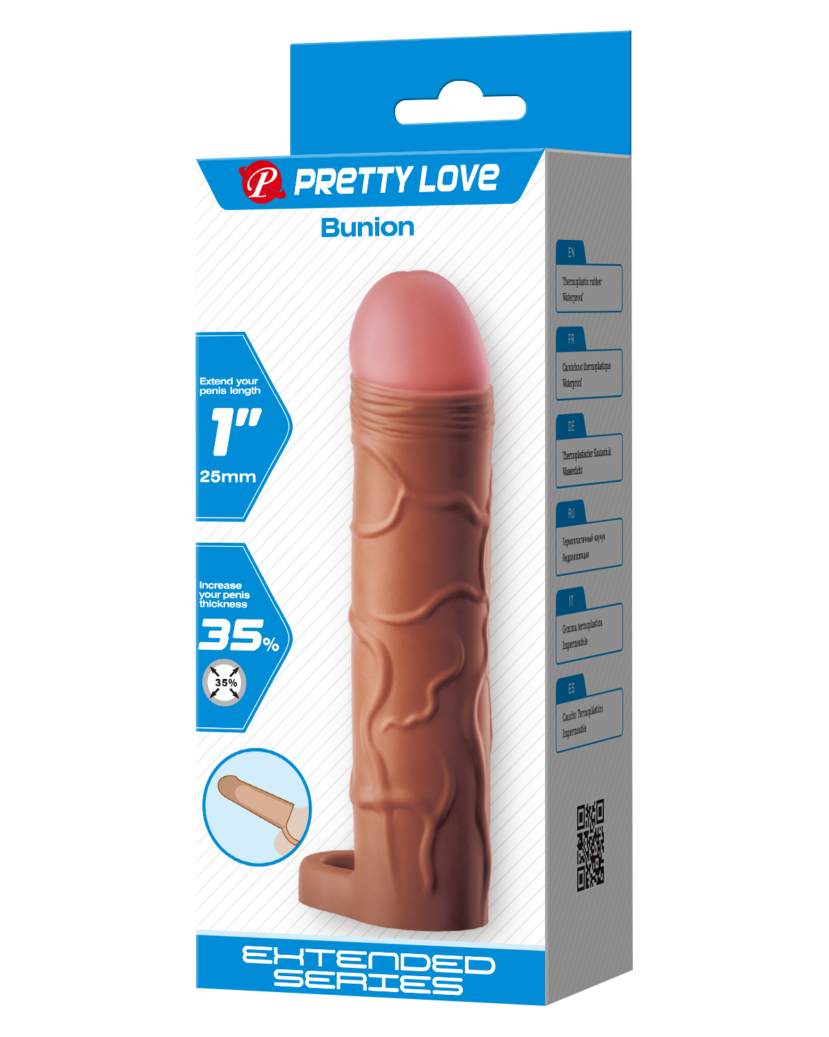 Pretty Love – Bunion Penis Ring with Extension Sleeve