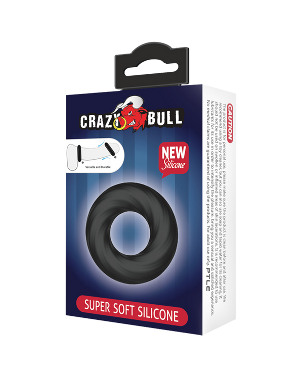 Crazy Bull – Anillo para Pene de Silicona Ultra Suave Modelo 6