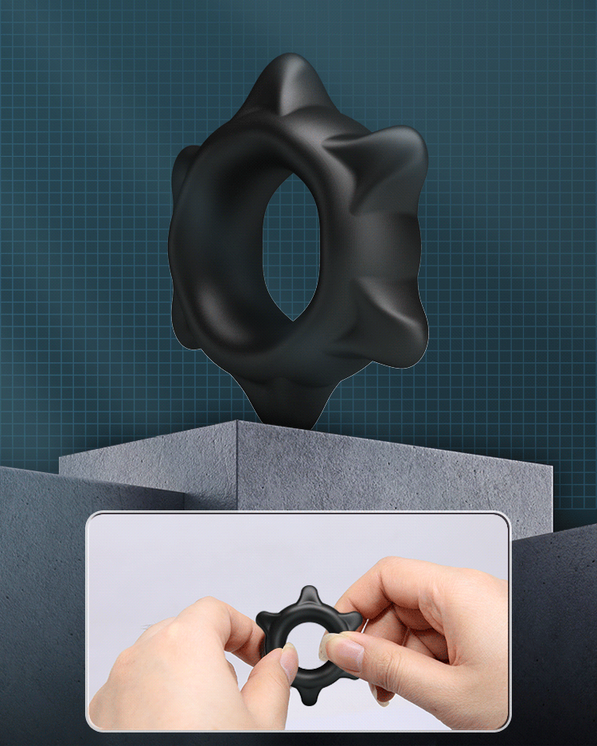 Crazy Bull – Ethaniel Anillo para Pene de Silicona Ultra Suave Modelo 11