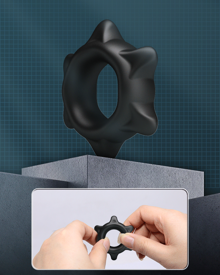 Crazy Bull – Ethaniel Anillo para Pene de Silicona Ultra Suave Modelo 11