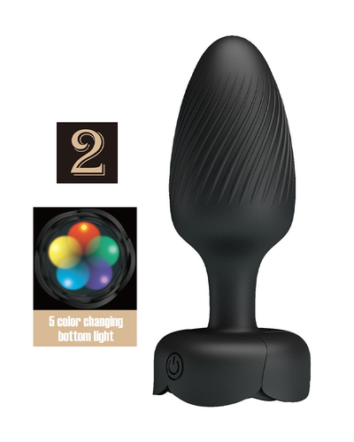 Pretty Love – Varian Plug Anal con Luz LED y Cambio de Color