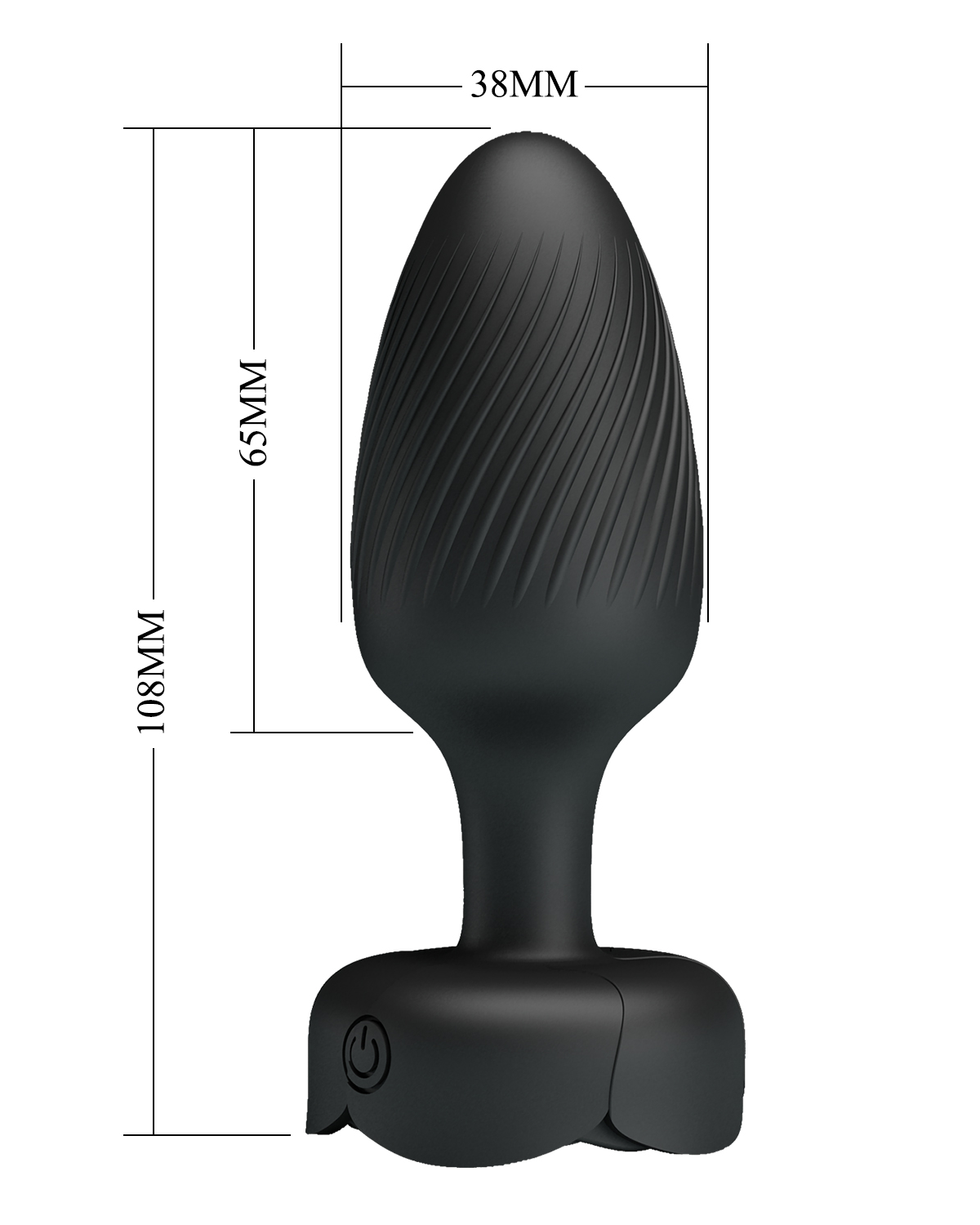 Pretty Love – Varian Anal Plug with LED Light and Color Change