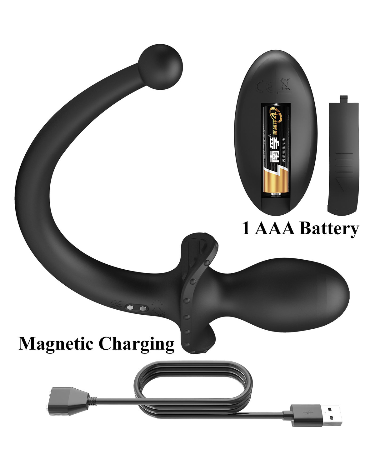 Mr. Play - Super Power - Plug anal con mando a distancia