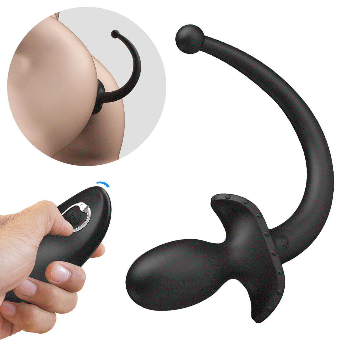 Mr. Play - Super Power - Plug anal con mando a distancia
