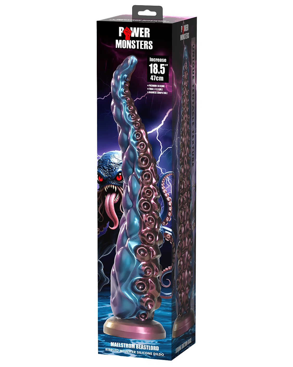 Power Monsters – Maelstrom Beastlord – Tentacle Dildo (47 cm)