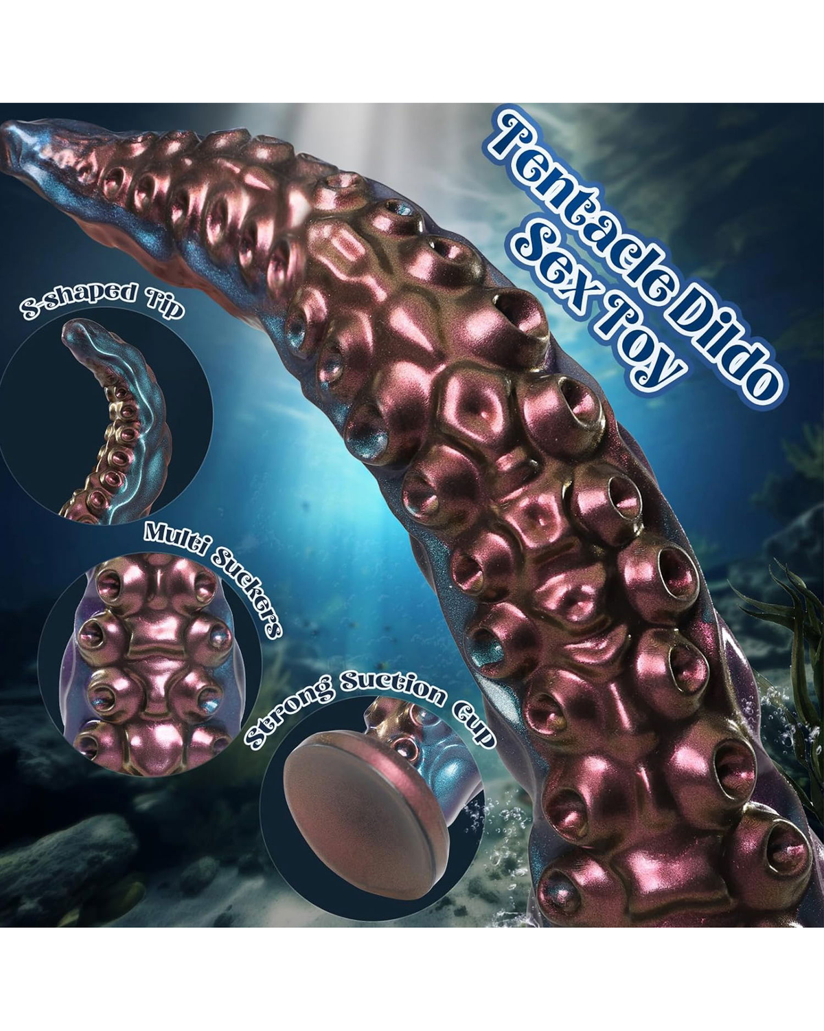 Power Monsters – Maelstrom Beastlord – Tentacle Dildo (47 cm)