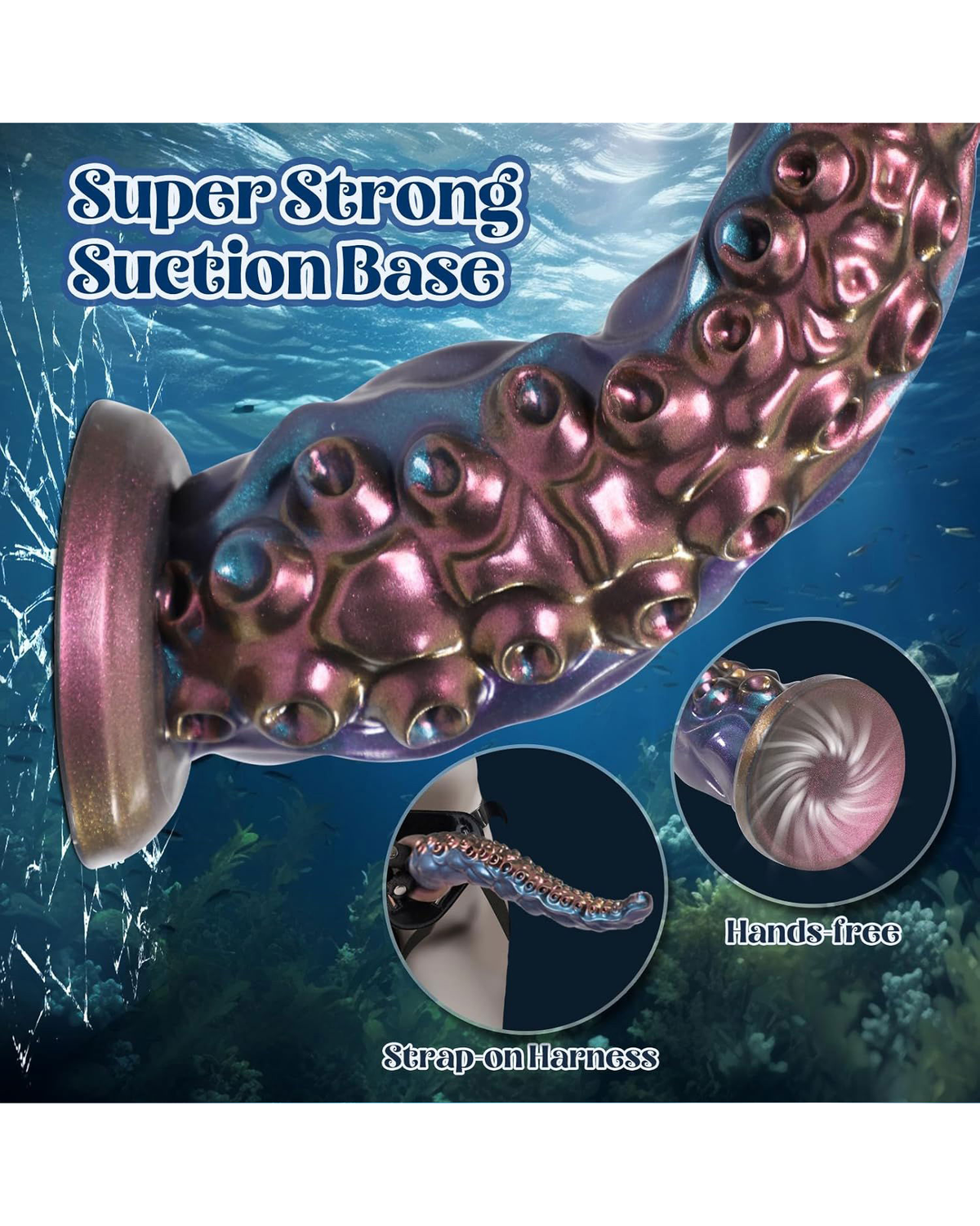 Power Monsters – Maelstrom Beastlord – Tentacle Dildo (47 cm)