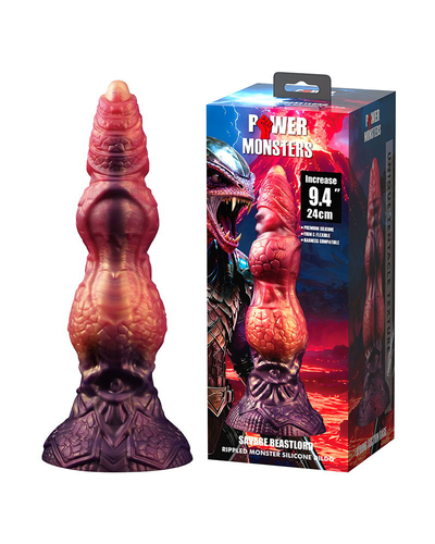 Power Monsters – Savage BeastLord – Dildo Monster Texturizado (24 cm)