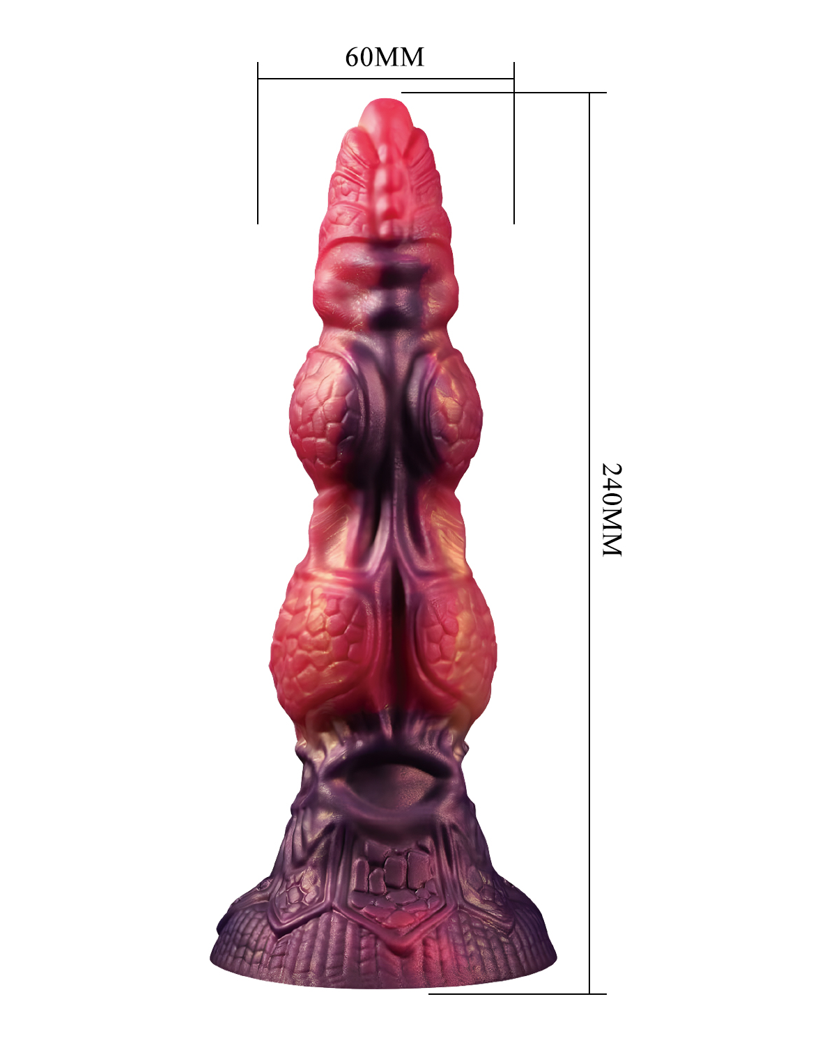 Power Monsters – Savage BeastLord – Textured Monster Dildo (24 cm)