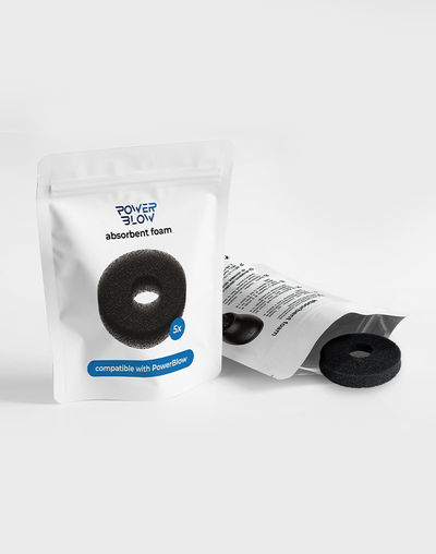 KIIROO - Powerblow Absorbent Foam 5 Pack -