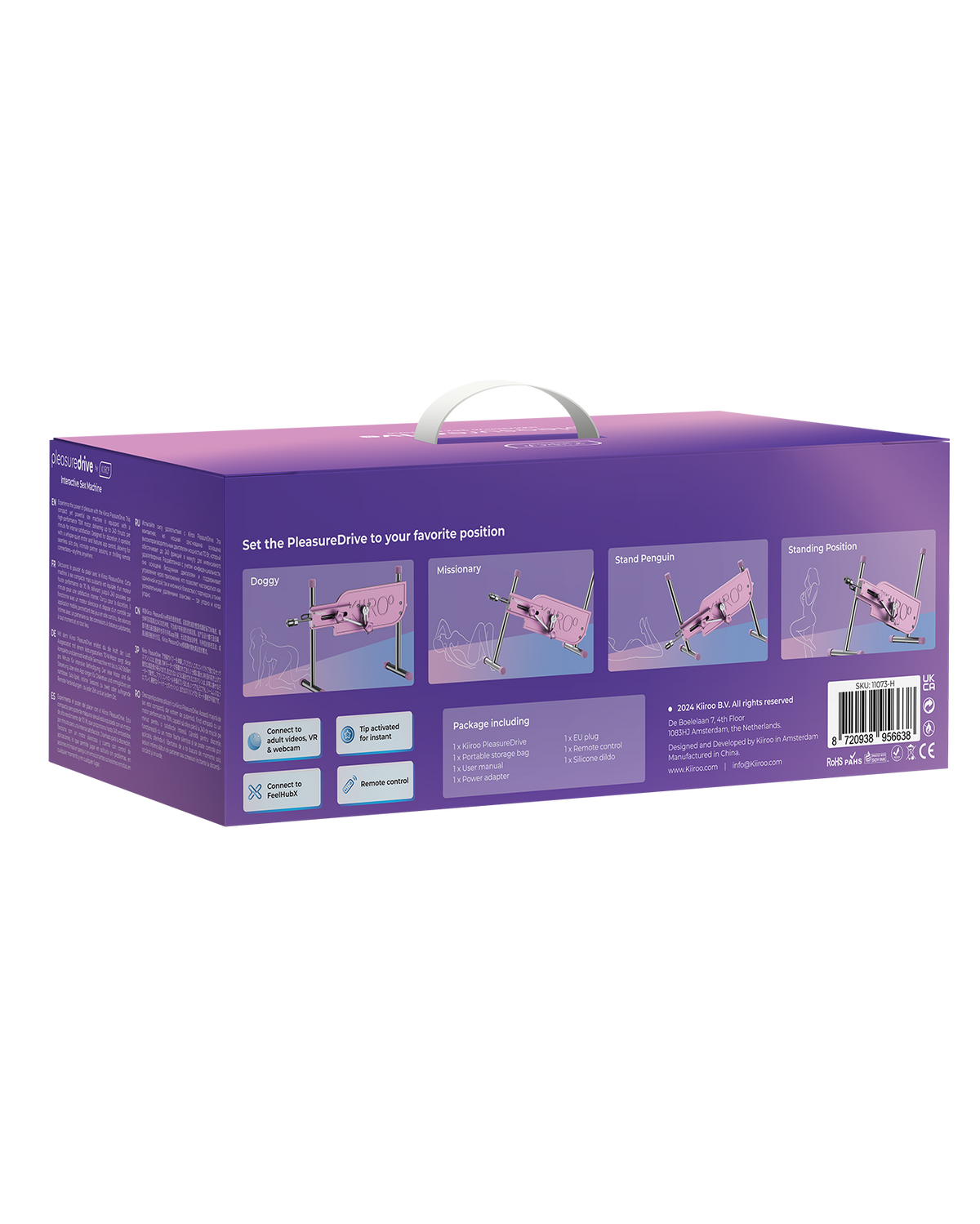 KIIROO - PleasureDrive - Interactive Sex Machine