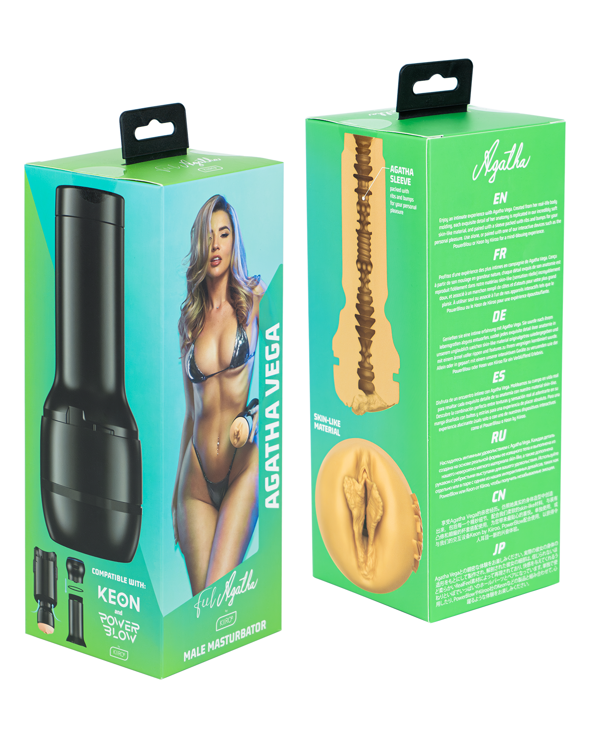 Kiiroo - FeelStar Stroker - Agatha Vega Stroker