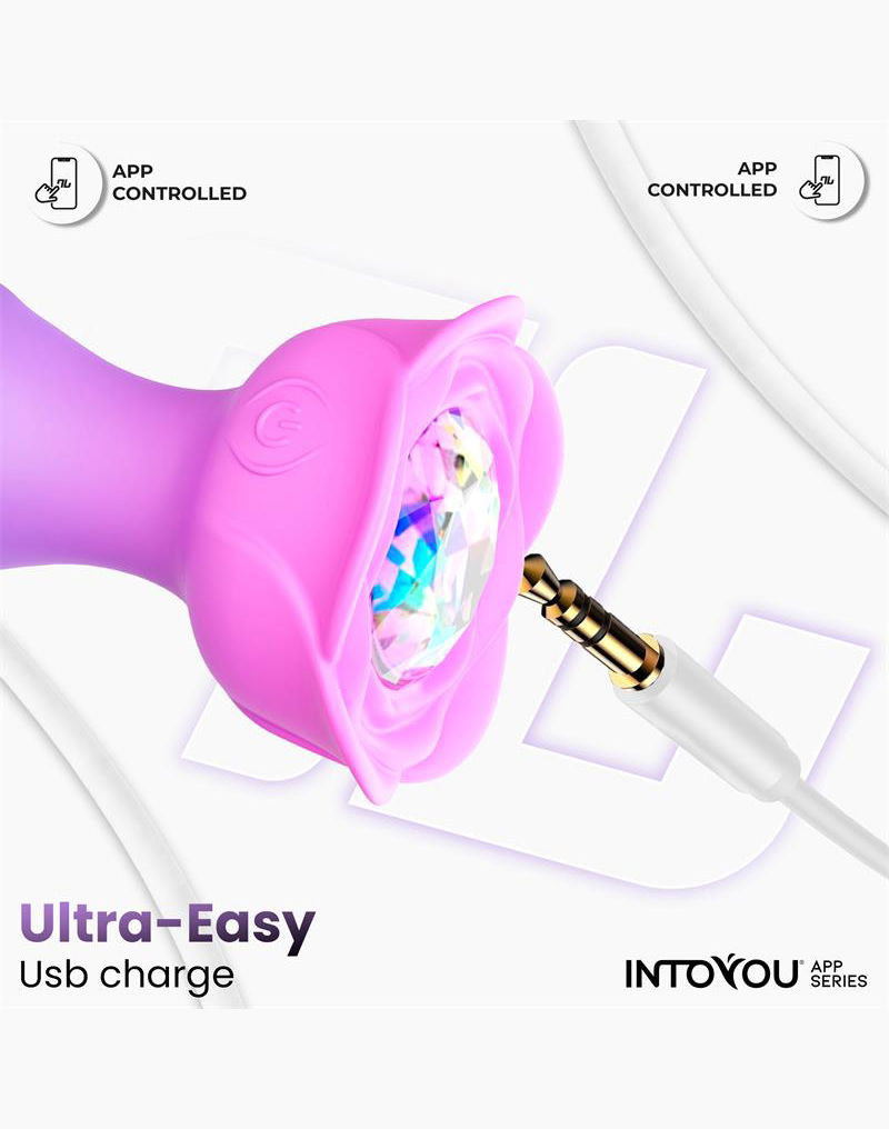 IY Moxy Butt Plug 360° Rotation – Púrpura