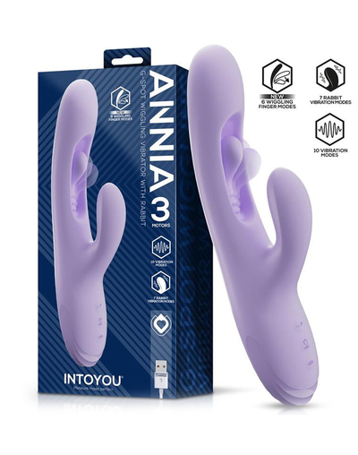 IY - Annia G-Spot Wiggling Vibrator with Rabbit