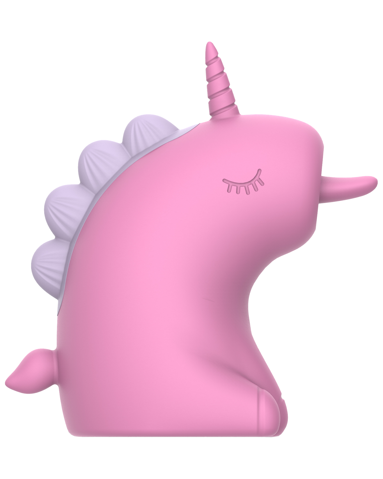 ER – Cupcake Unicorn – Estimulador con lengua rotatoria 360° (Rosa)