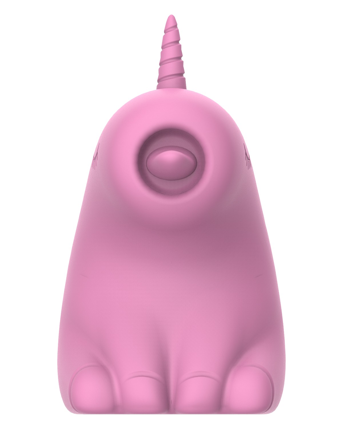 ER – Cupcake Unicorn – Estimulador con lengua rotatoria 360° (Rosa)