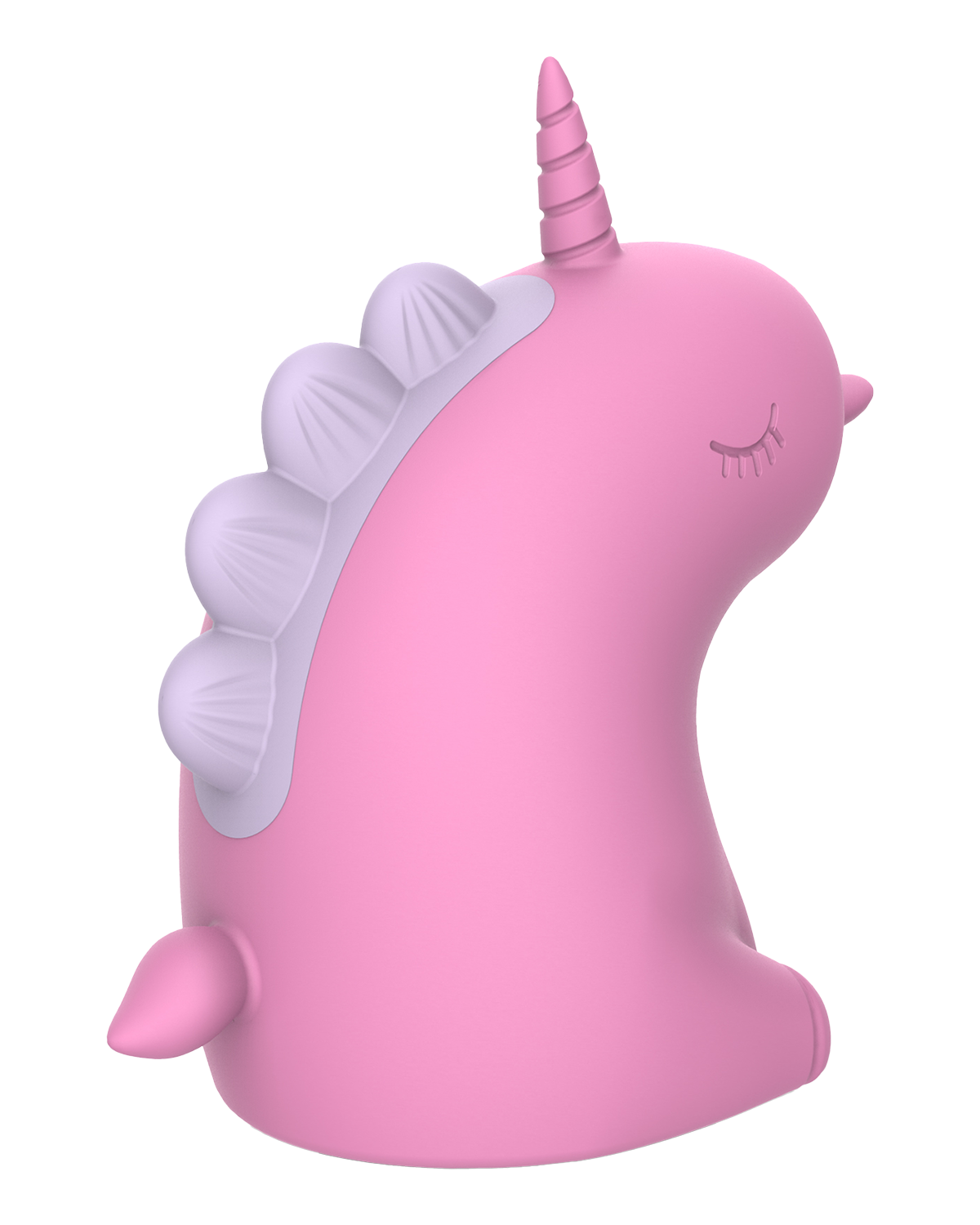 ER – Cupcake Unicorn – Estimulador con lengua rotatoria 360° (Rosa)