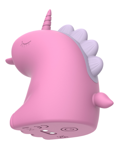 ER – Cupcake Unicorn – Estimulador con lengua rotatoria 360° (Rosa)