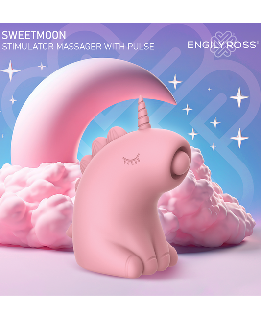 ER – Sweetmoon Unicorn – Estimulador con pulsaciones (Rosa Suave)
