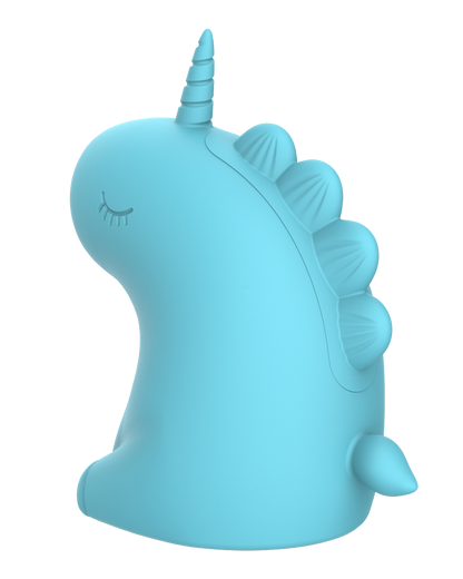 ER – Snowflake Unicorn – Estimulador con lengua vibradora (Azul)