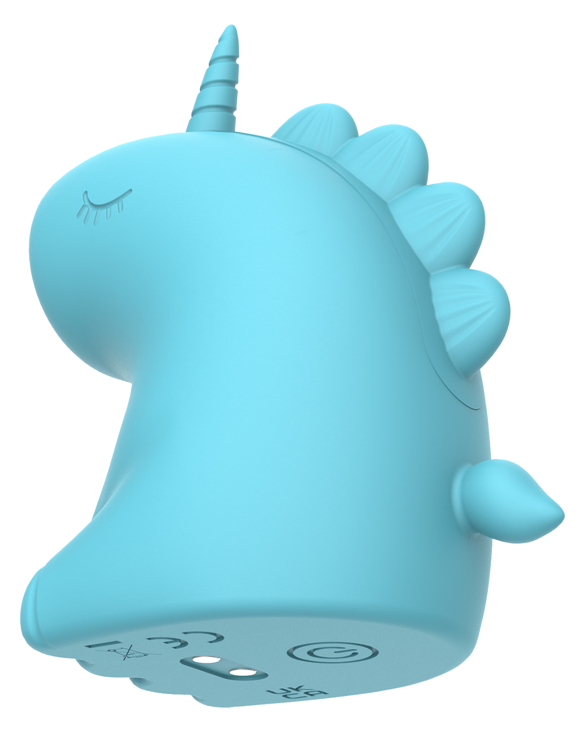 ER – Snowflake Unicorn – Estimulador con lengua vibradora (Azul)