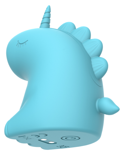 ER – Snowflake Unicorn – Estimulador con lengua vibradora (Azul)